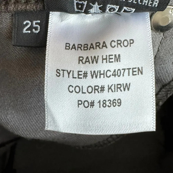 Hudson Womens Barbara Crop Super Skinny Jeans 25 Great Camouflage High Rise NEW - Picture 6 of 10